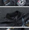 Men's Plus Size Reversible Winter Bomber Jacket - Extra Thick Cotton Baseball Style Coat