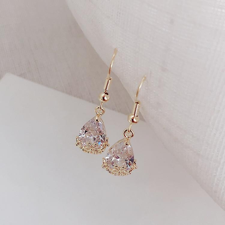 Alien perle øredobber med en high-end fransk design og anheng for kvinner
