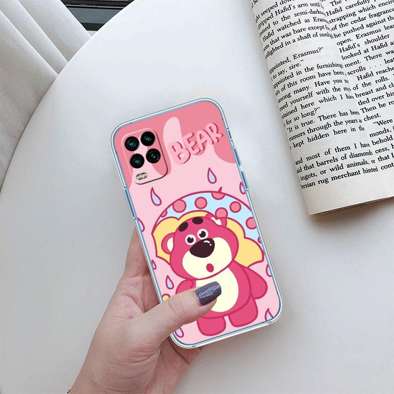 Disney Lotso Transparent Phone Case for LG K22 K30 K40 K40S K41 K42 K50 K50S K51 K51S K52 K61 K62 K71 K92 Q61