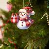 Handmade Merry Christmas Present DIY Xmas Hanging Tags Fashion Christmas Tree Ornament