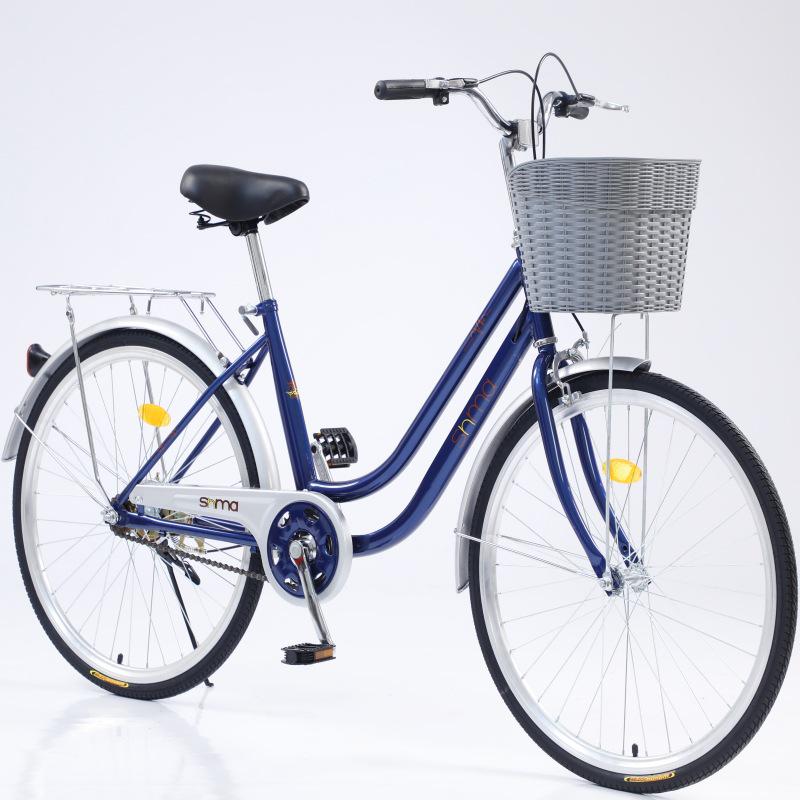 Sanhe Horse 24/26-inch Unisex Commuting & Shopping Bike with Variable Speed and Lightweight Design