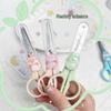Kids' Cute Mini Scissors with Safety Cover - Portable and Safe for DIY Crafts