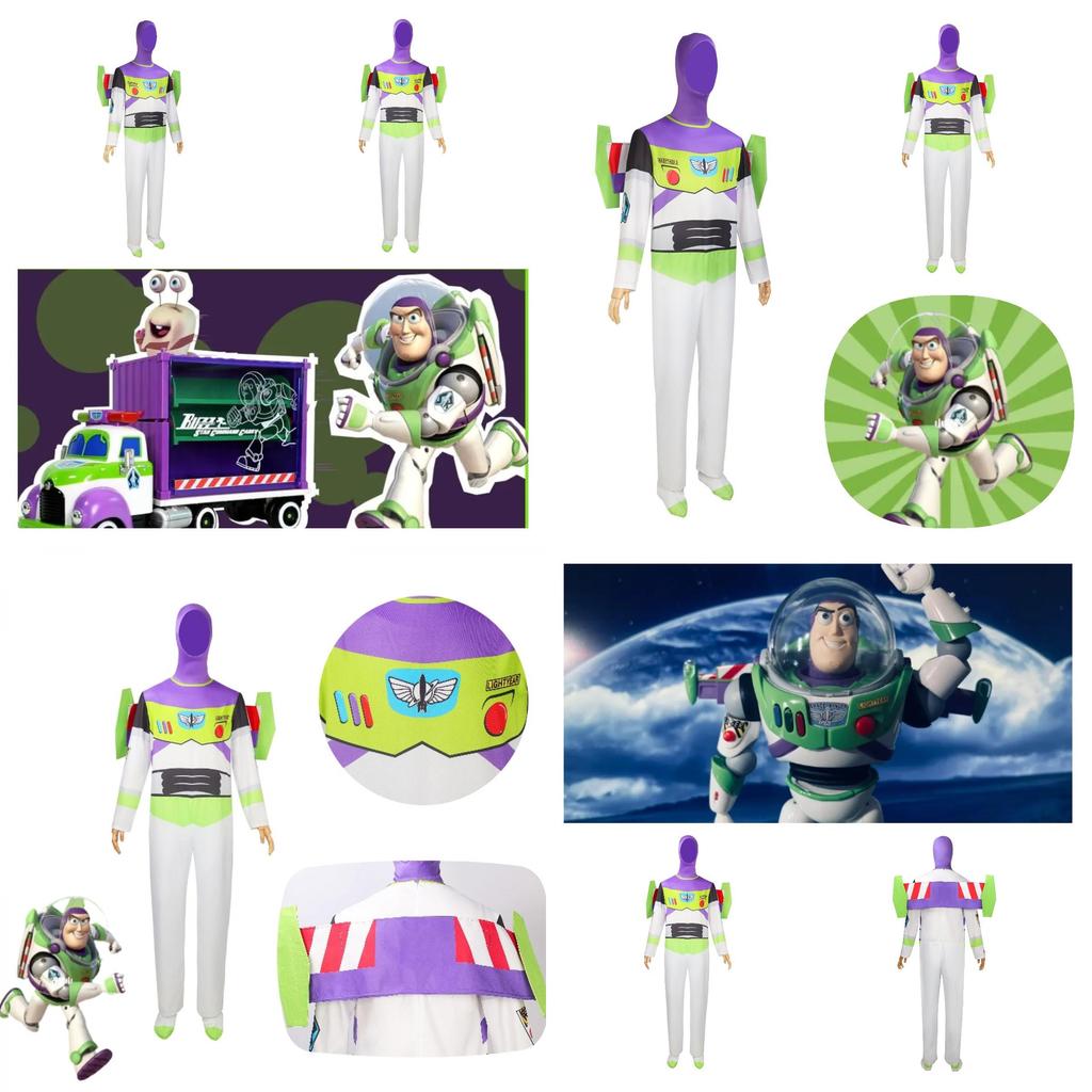 Cosplay Costume Of Buzz Lightyear From Toy Story Funny Style Suitable For Game Animation Role Play