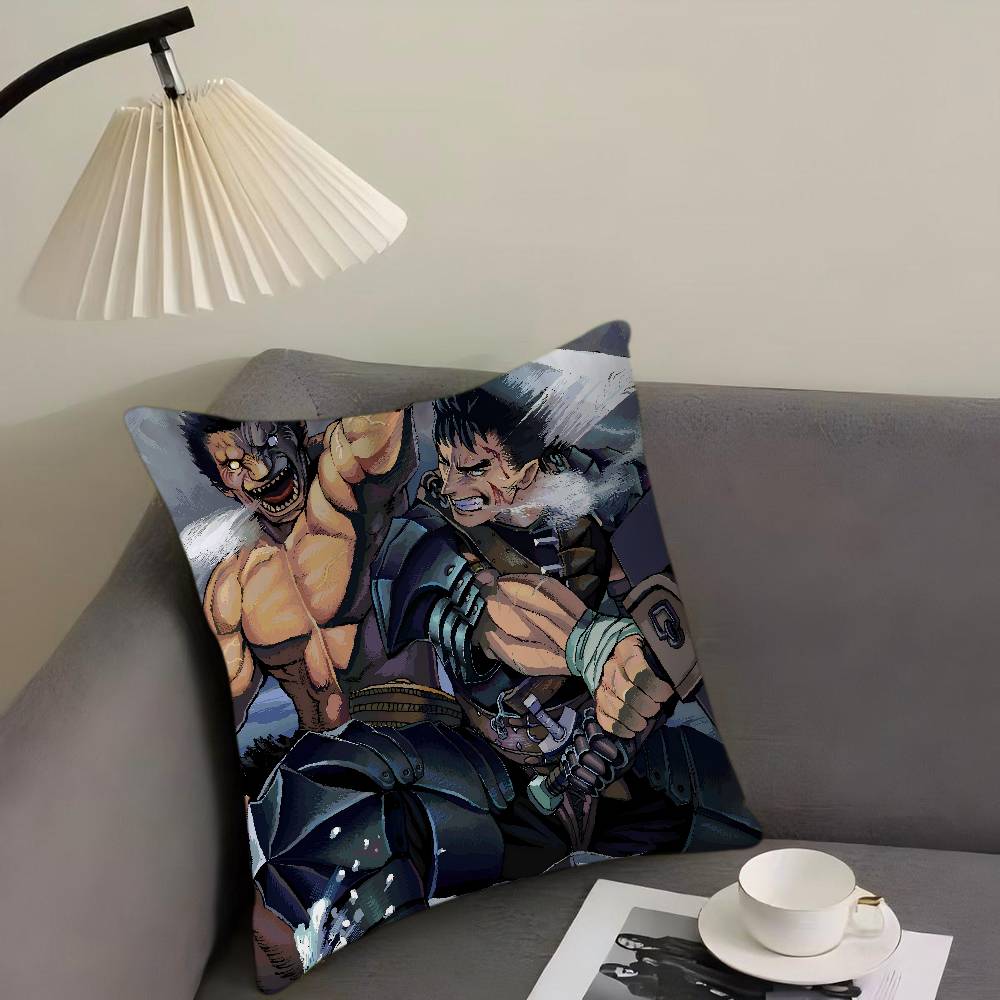 B-BerserK-k Cartoon Animation Pillowcases Home Bedding Decorative Pillow Cover Wedding Super Soft Pillow Case
