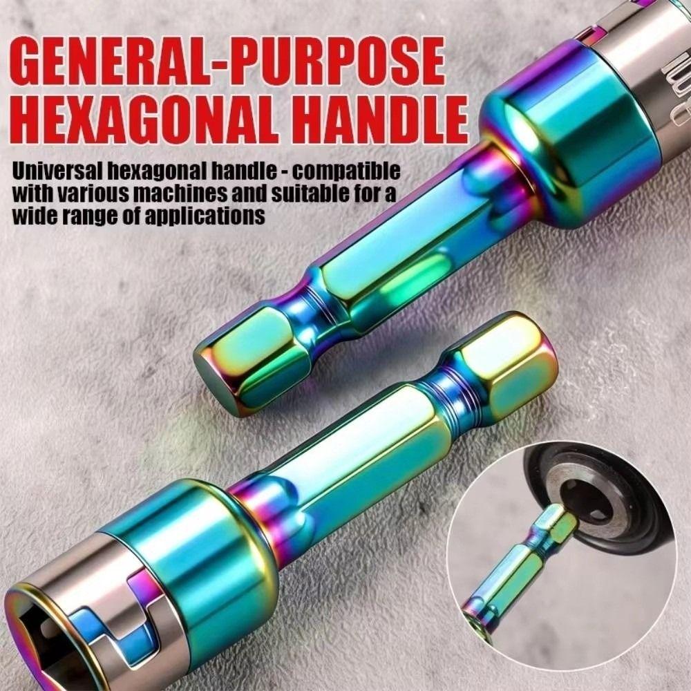 8pcs 8 Pieces Hex Shank Socket 8mm Size Socket Adapter Accessories Nut Screwdriver  Home Maintenance