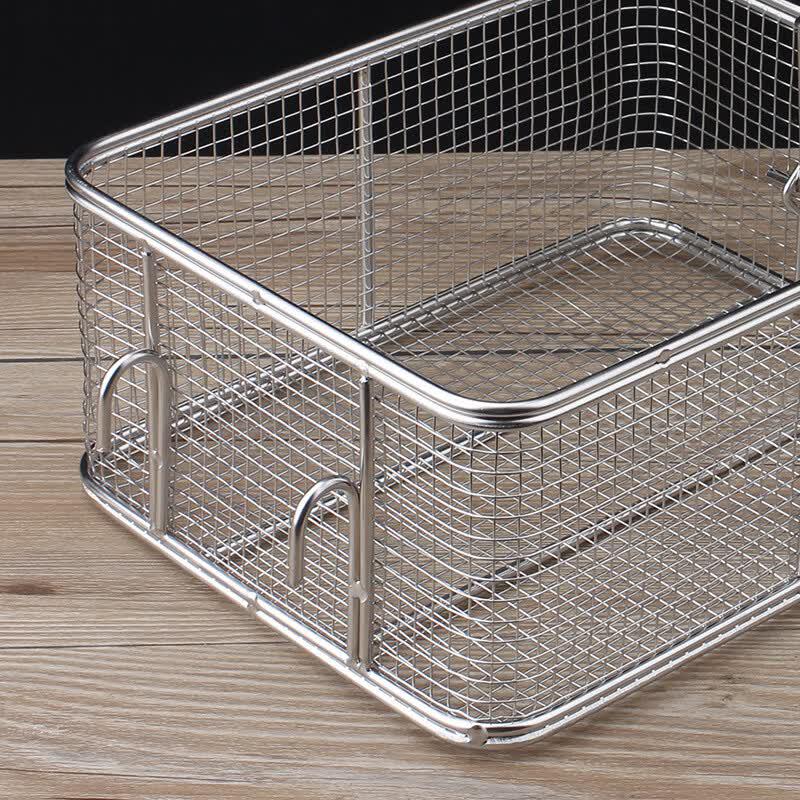 Professional Frying Basket with Oil Filter Screen