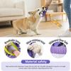 Dog Squeak Toy Teeth Grinding Bite Resistant Slippers Shape Puppy Chew Toy With Cotton Rope Pet Chewing Toys Dog Toys