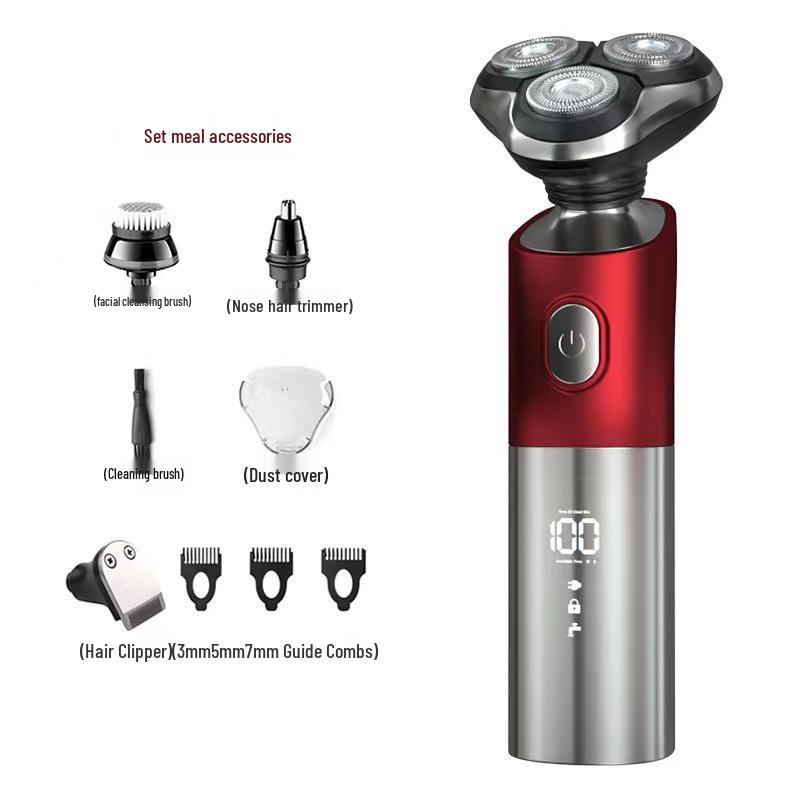 

Электробритва роторная мужская Liangke 359 - Полностью моющаяся