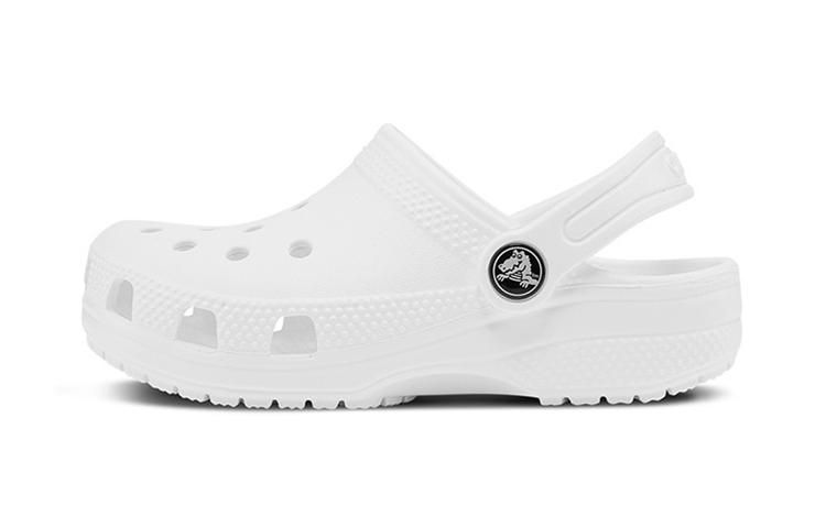 Crocs Classic Clog Children s Sandals White Kids  206990-100 25-26