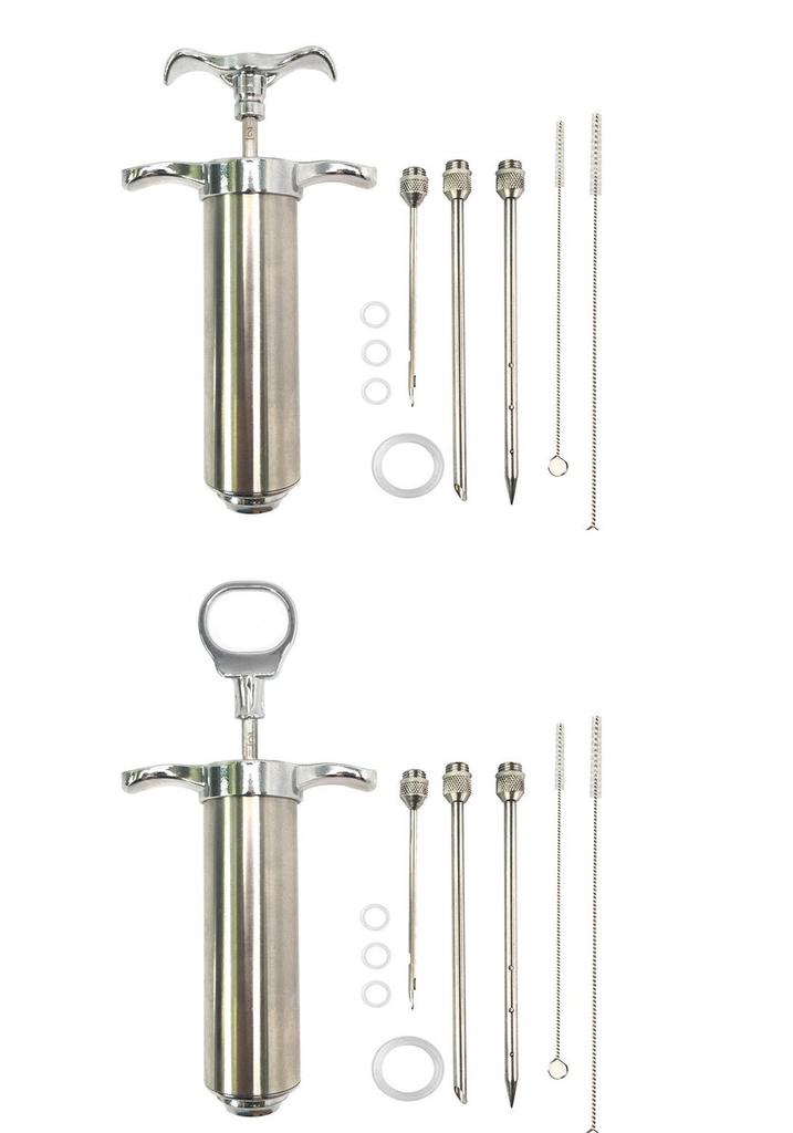 Stainless Steel BBQ Turkey Marinade Injector Needle