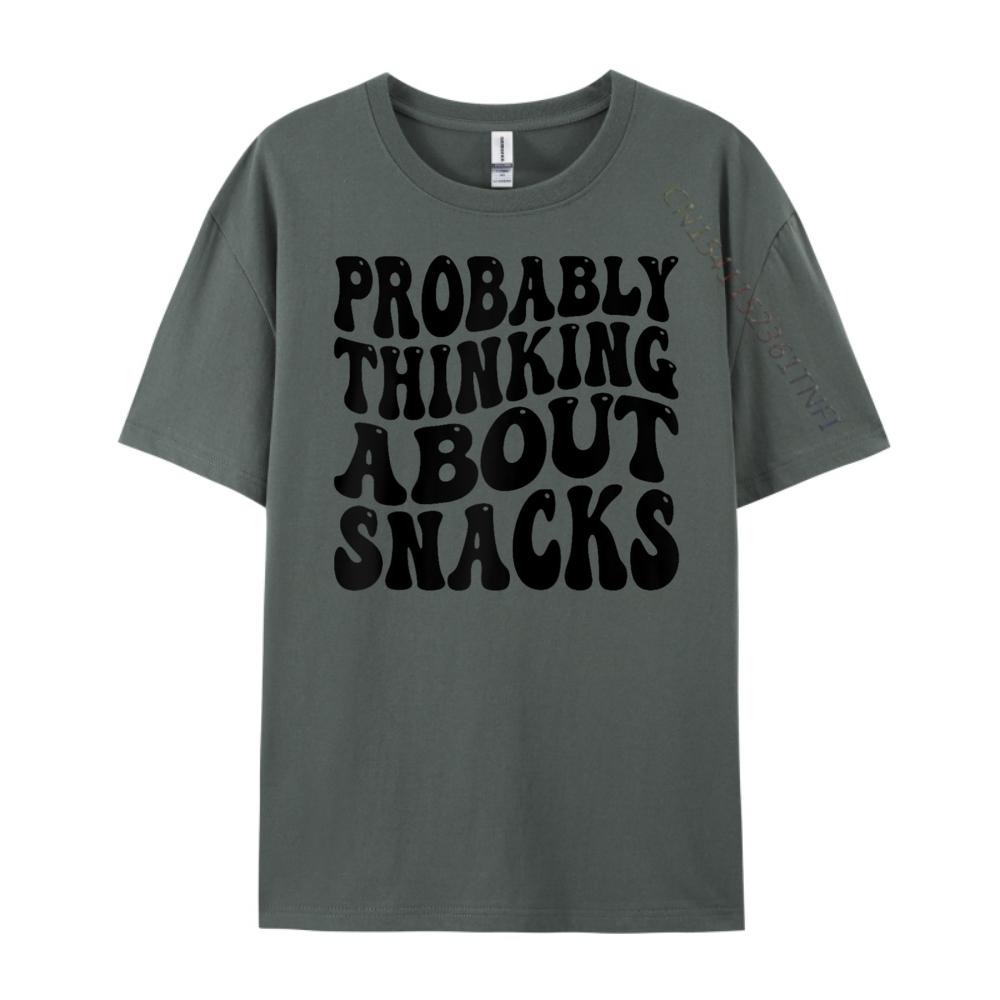 Probably Thinking About Snacks Apparelprobably Thinking About Snacks Groovy Snacks Lovers Kids Raglan Mens Clothing Plus Size S