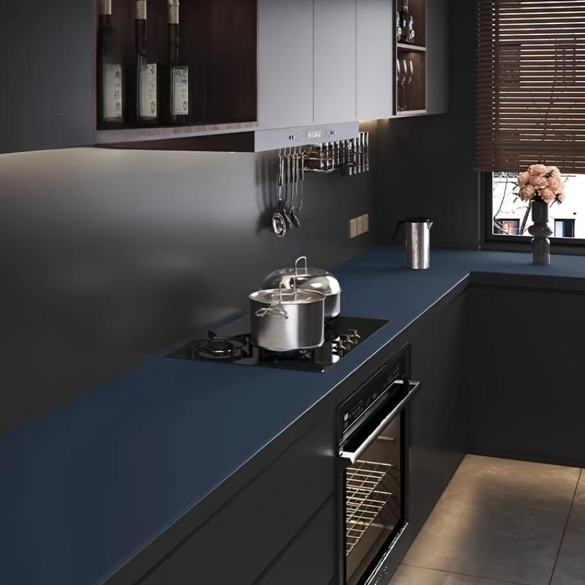 Frosted Wallpaper Waterproof Peel & Stick Stickers Self-Adhesive Contact Paper for Kitchen Stove Cupboard Wardrobe Home Decor