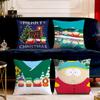 Funny Cute Cartoon Art SSouth PPark Soft Pillow Cover For Sofa Home Living Room Decor Protective Covers Hogar Pillowcase