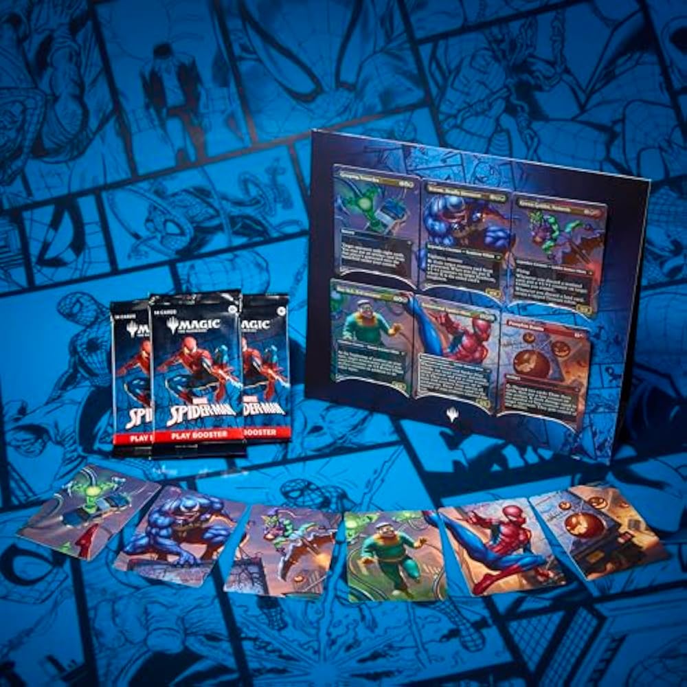 Magic: The Gathering Marvel Spider-Man Scene Box English MTG Treca Wizards of the Coast SPM D4531...