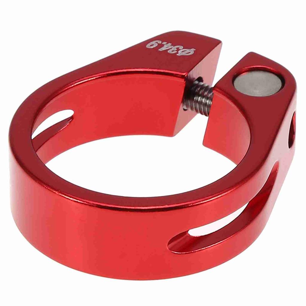 5Colors 34.9mm Aluminum Alloy Bicycle Seat Post Clamp Mountain Bike Seatpost Accessory
