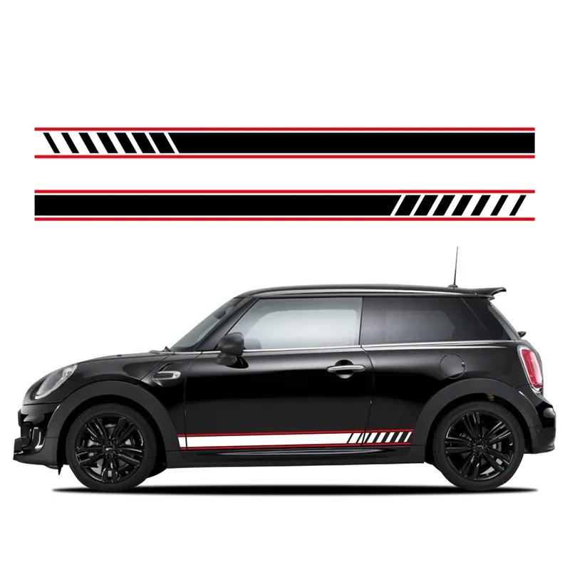 Car Stickers For Mini Cooper S One JCW F56 F55 R55 R56 R60 F60 R61 F54 Graphics Stripes Sport DIY Decor Decal Tuning Accessories