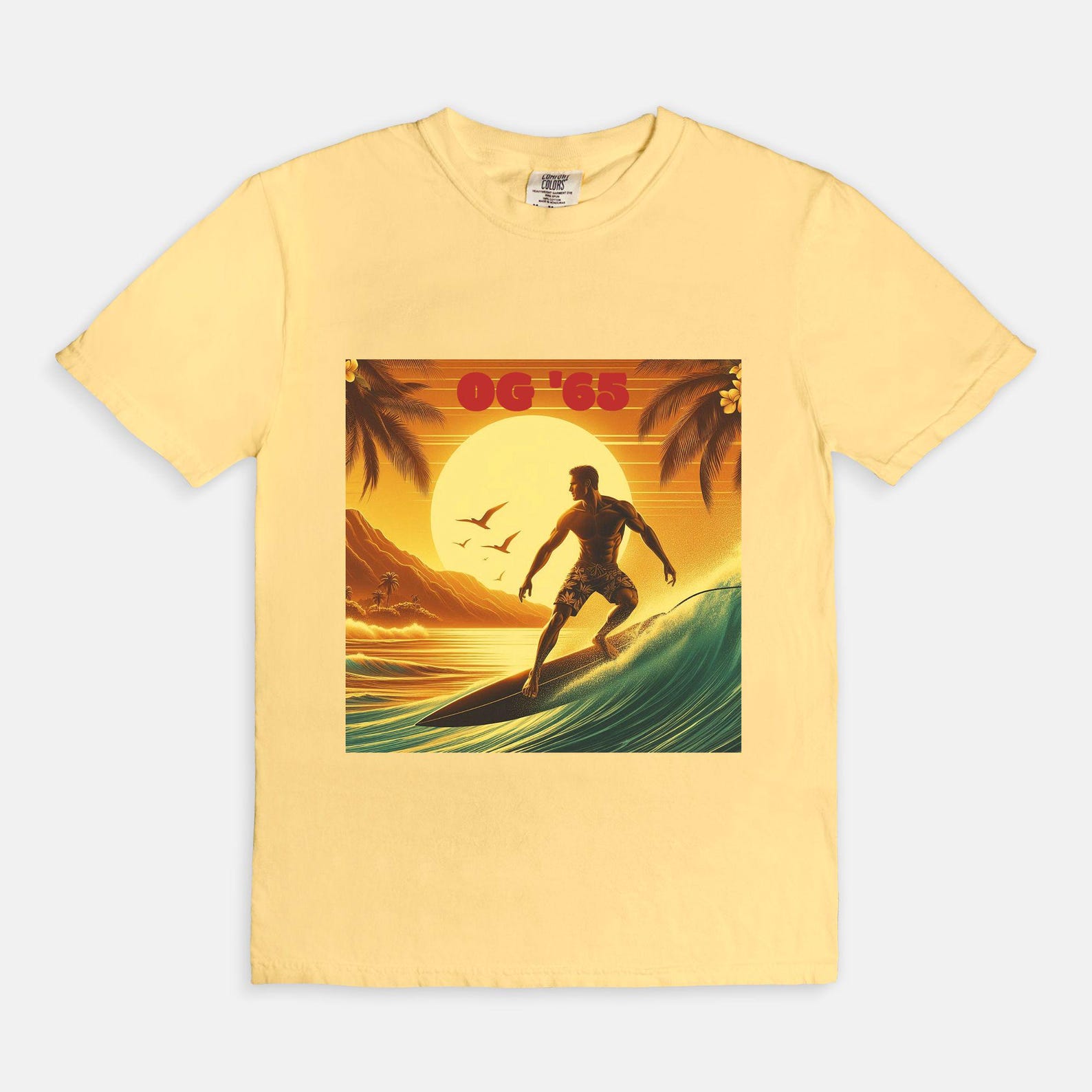 OG 65 Comfort Colors Tee 1717 2XL