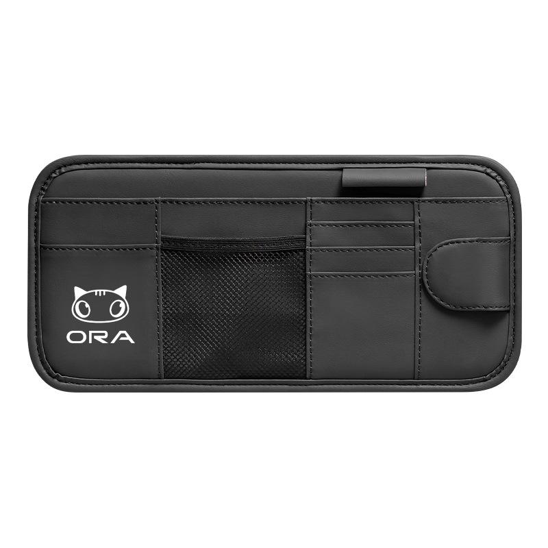 Compatible Storage Clip for Ora Lightning Cat, Ballet Cat, Black Cat, White Cat Cars: Sun Visor Glasses Holder & Decorative Bag.