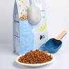 Dog Food Shovel Ergonomic Design Large Capacity ABS Sealing Bag Clip Pet Food