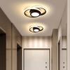 Round LED Ceiling Light 3 Color Temperatures Flush Mount Light for Kitchen Bedroom Laundry Closet Room
