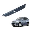 Portbagaj - Mercedes ML W166 (2016-2019) - Negru - Jaluzea rulou retractabilă - Suporturi din aluminiu
