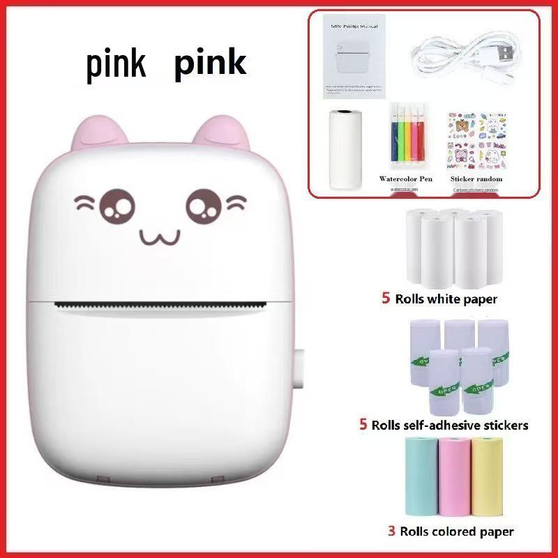 Ultra-Clear Portable Intelligent Error Sorting Mini Printer - Ink-Free Thermal Machine for Students