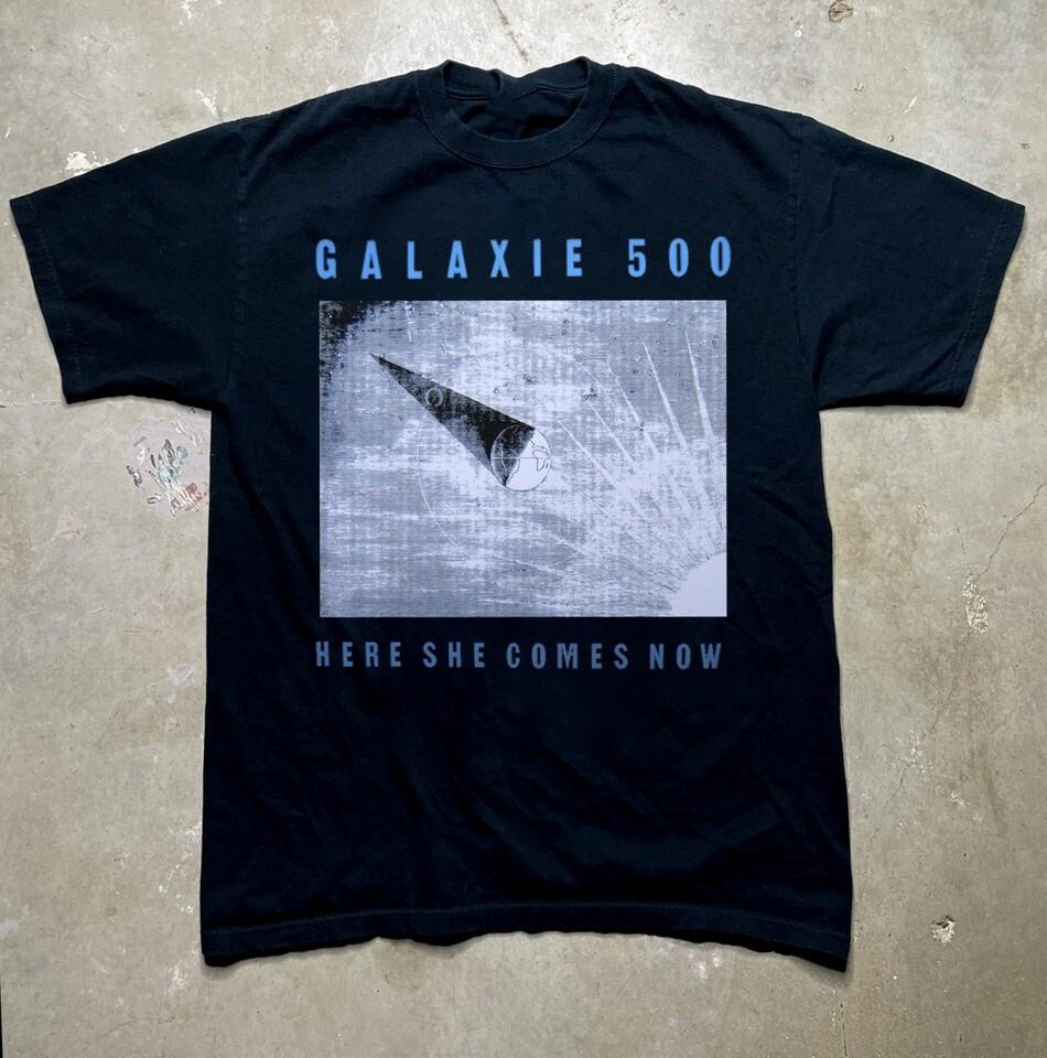 

Galaxie 500 Here She Comes Now альбомы Унисекс Футболка Все размеры UU598 2XL
