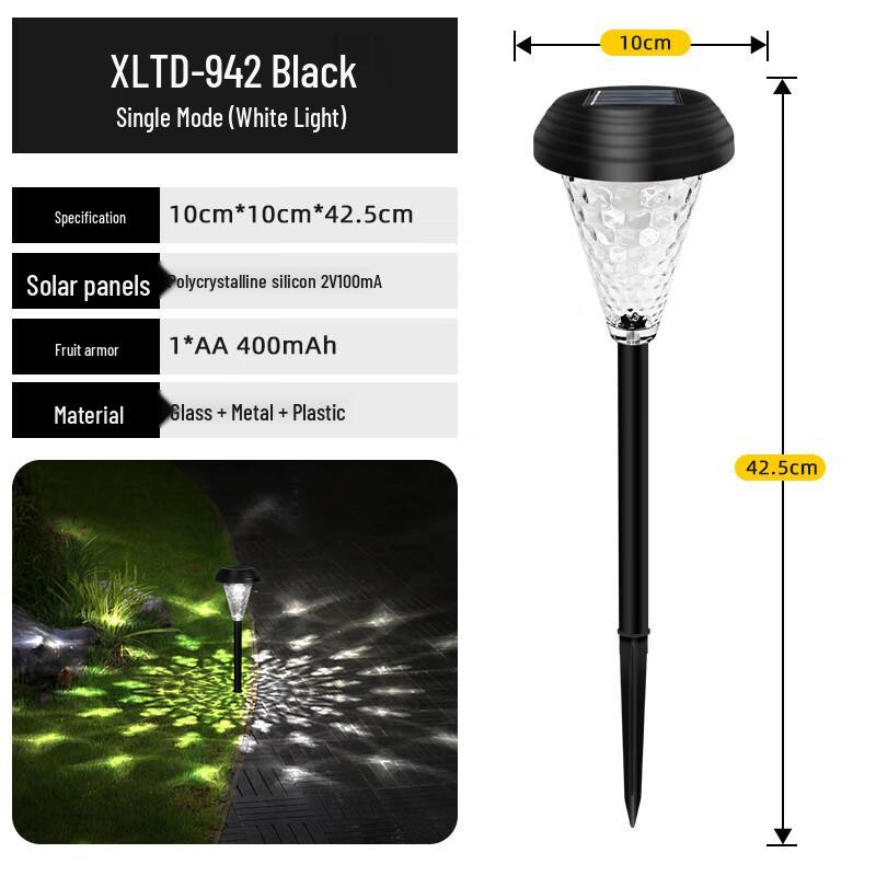 Solar Powered Outdoor Garden LED Stake Light