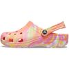 Classic Clog EVA Marble Pattern Unisex Footwear Papaya-Red Multicolor 206867-83F