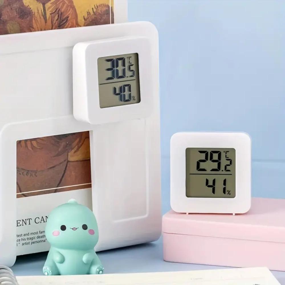 

Sensitive Hygrometer Electronic Temperature Sensor Meter Household LCD Digital Thermometer Food білий