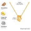 Stainless Steel Jewelry Small Circles Rings Pendant Beads Chain Chokers Necklaces For Women Mom Girlfriend Valentine's Day Gift