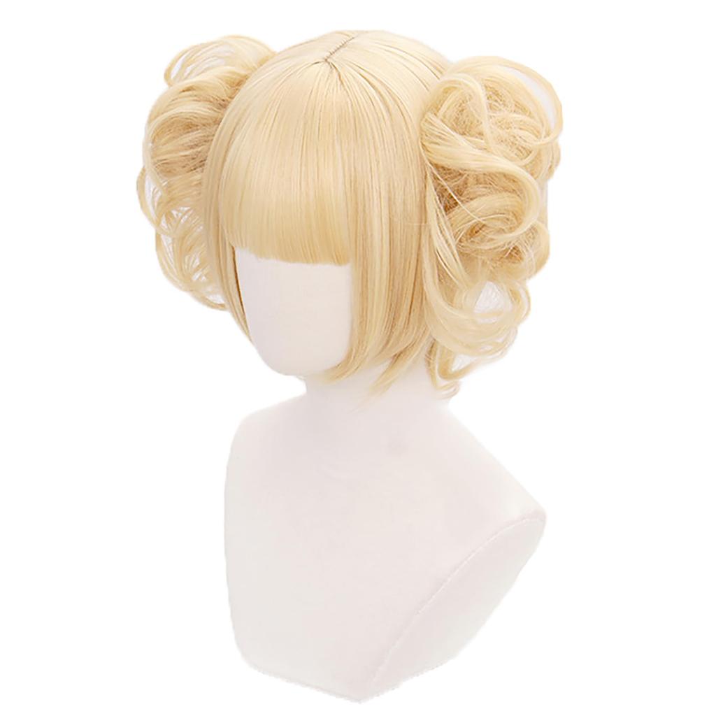 [Milky Time] My Hero Academia Cosplay Anime Uniform Wig for Halloween (Hiroaka Toga Himiko Wig)