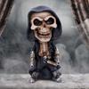Skeleton Mechanical Harvester Statue Halloween Resin Decoration Gift Holiday