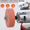 Belt Sander Electric Sanding Polishing Grinding Machine Electric Sharpener EU Plug 7 Variable Speed Mini Grinding Machine