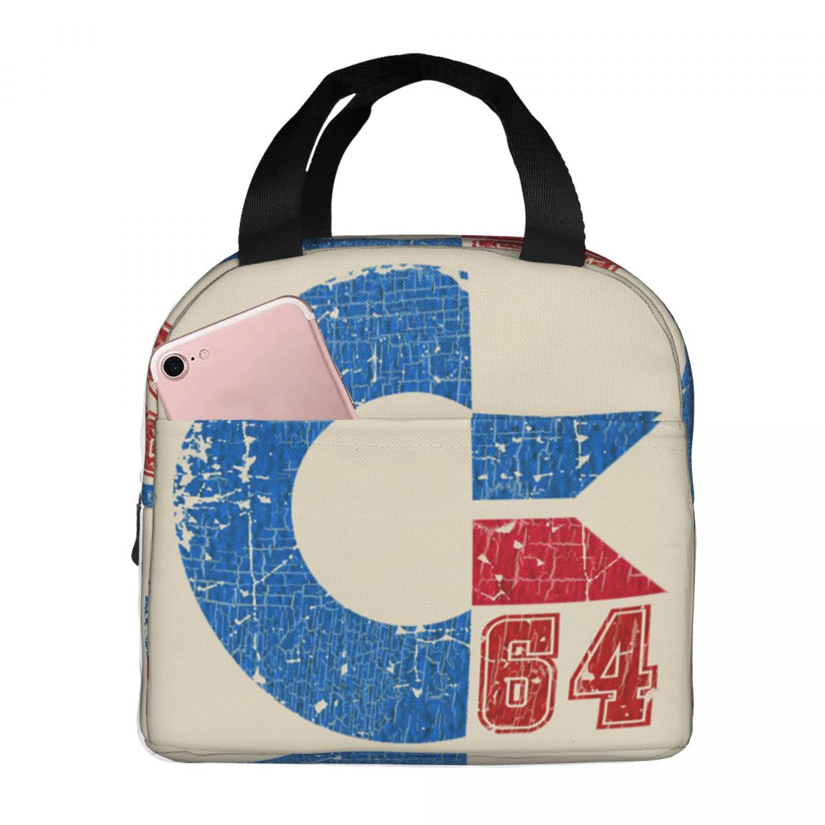 Commodore Circuits Amiga Logo Insulated Lunch Bag for Women Kids Portable Food Boxes Thermal Lunch Box Tote One Size