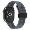 Magnetický sportovní silikonový řemínek pro Apple Watch 49mm 45mm 44mm 41mm 40mm 42mm 38mm gumička pro IWatch Series 9 8 7 6 5 4 Se Ultra 2