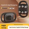 Six-Head Professional Fascia Gun: High-Frequency Waist & Muscle Massager for Deep Relaxation