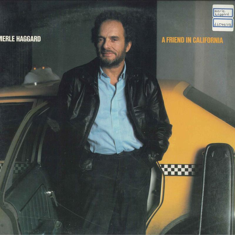 

LP Record MERLE HAGGARD - A Friend In California FE40286 Epic 1986 US Country Used
