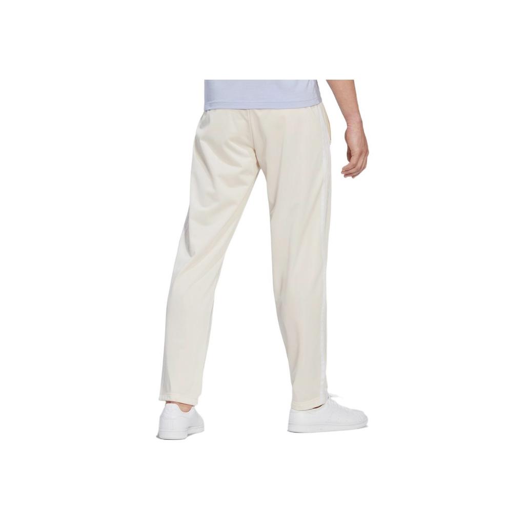 Adidas Originals Clover Solid Stripe Straight Casual Pants Men Bottoms Gray White HR7901