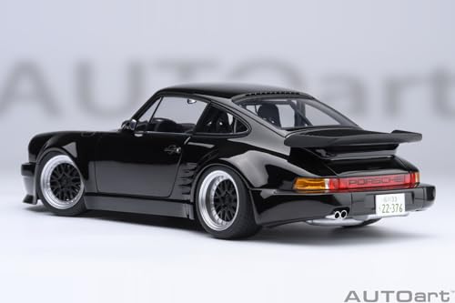 AUTOart 1/18 Scale Porsche 911 (930) Turbo "Wangan Midnight" Blackbird (Volume 1 Specification) Finished Product 78158