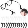 Eyeglass Ear Grip, Anti - Slip Comfortable Silicone Elastic Eyeglasses Retainers For Sunglasses Reading Glasses Eyewear, Sport Eyeglass Strap, 10 Pair