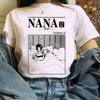 Anime Nana T Shirt for Women Japanese 2000s Style Y2k Tshirt Harajuku Fashion Casual Short Sleeve Top Kawaii Graphic T Shirts