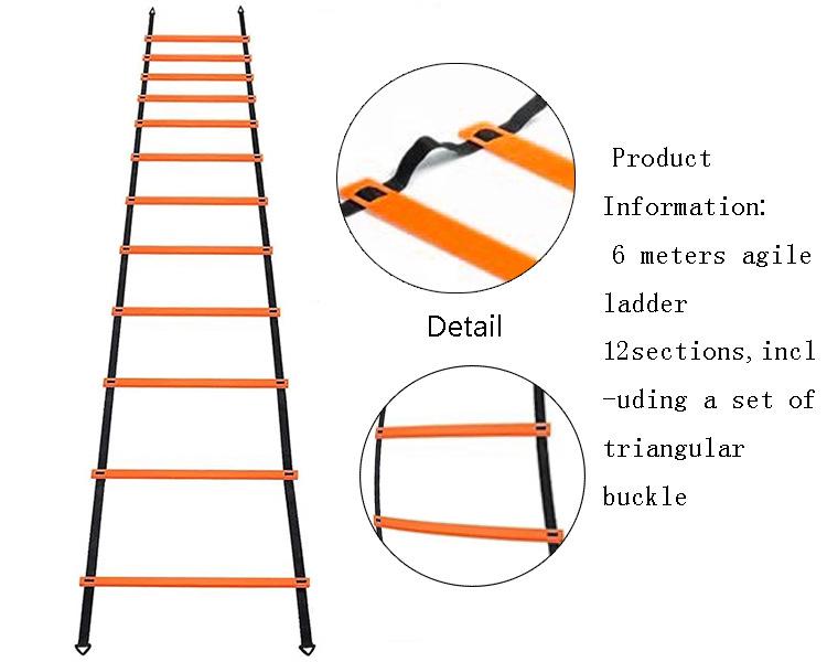 Agility Ladder Set for Football Training - New Arrival Soft Ladder Equipment