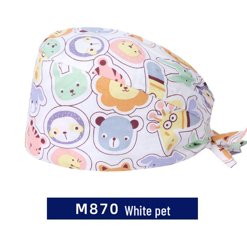 Operationsmössa för män och kvinnor – Ren bomull, Idealisk för tandsköterskor och läkare på operationssalar