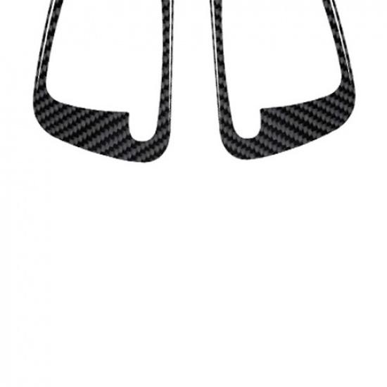 2Pcs Carbon Fiber Interior Door Handle Cover Trim For Honda Civic 2-Door