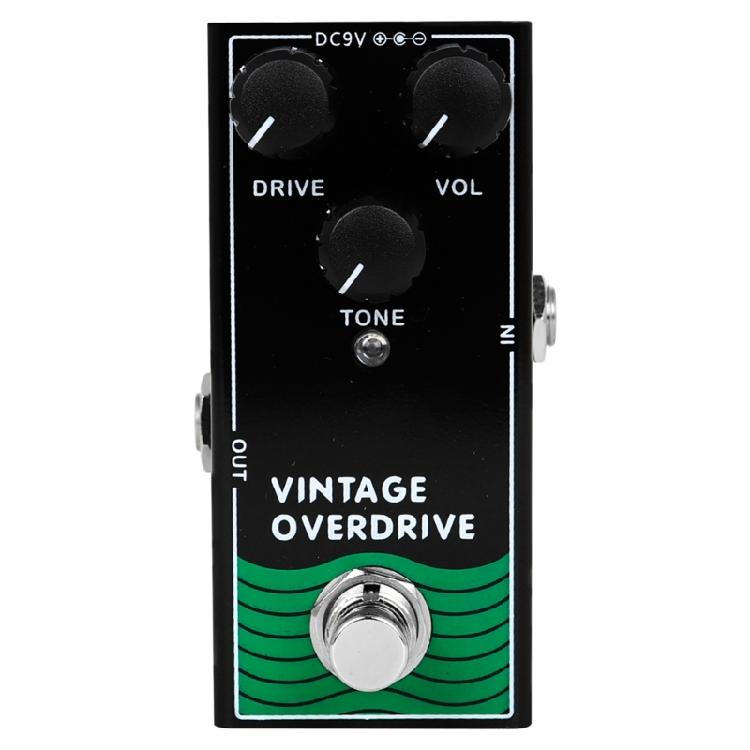 Overdrives Guitar Pedal, Overdrives Guitar Effects Pedal with Bright Tones, Small Size Guitar Pedal for Electric Guitar