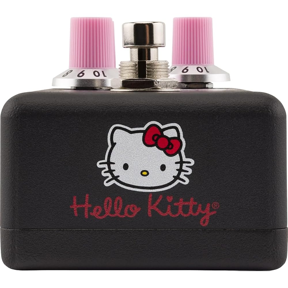 Fender Hello Kitty Black Fuzz Pedal Compact Effector [Fender X Hello Kitty Vol.2] Fender