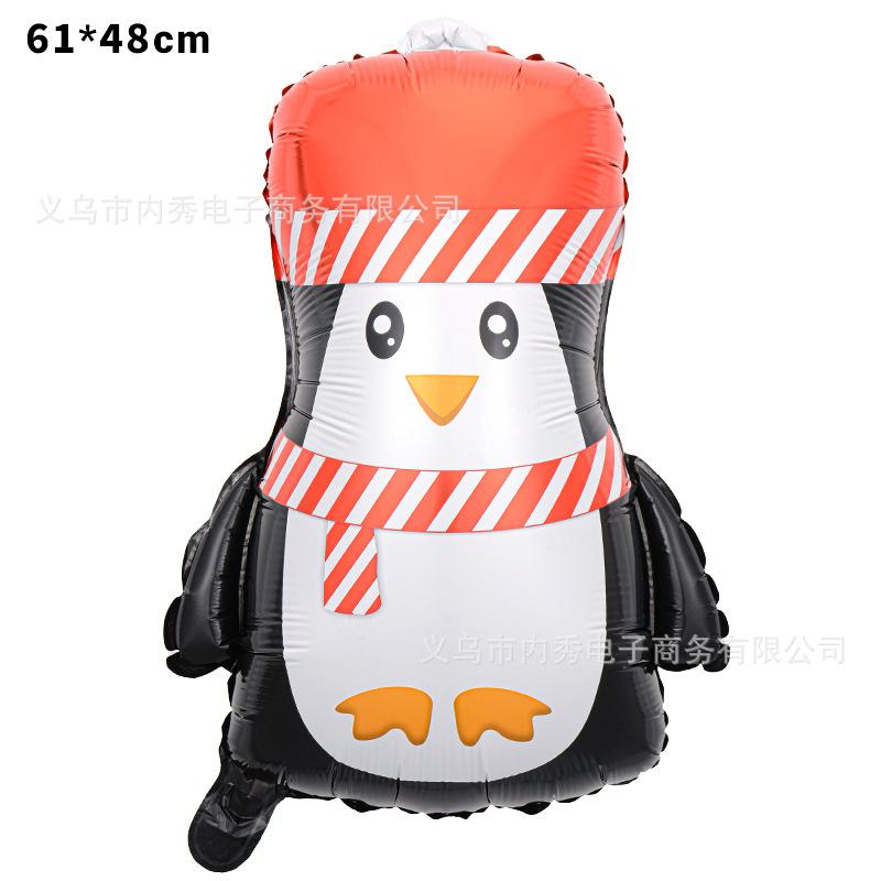 Christmas Balloons Special-Shaped Aluminum Film Balloons Santa Claus Merry Christmas Arrangements Christmas Eve Decorations