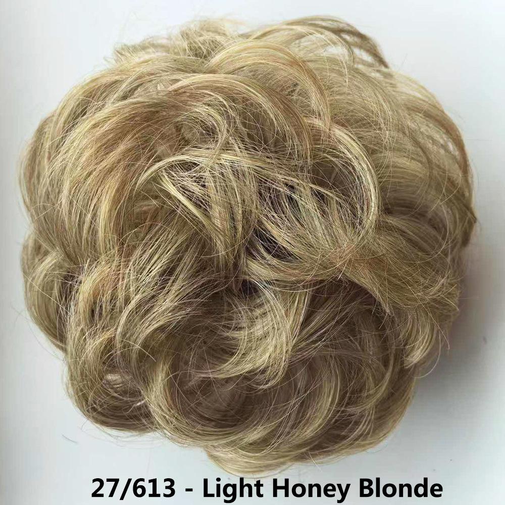 

Европейские и американские модные резинки для волос - Беспорядочные пушистые эластичные резинки для женщин, Пучки и накладки для париков, Прическа «цветочный бутон»