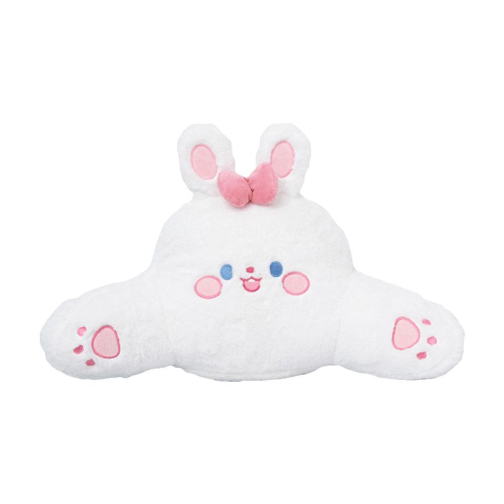 Car Rest Plush Neck Pillow Universal Lumbar Cute Neck Car Cartoon Cushion Support Rest Pillow L9q1